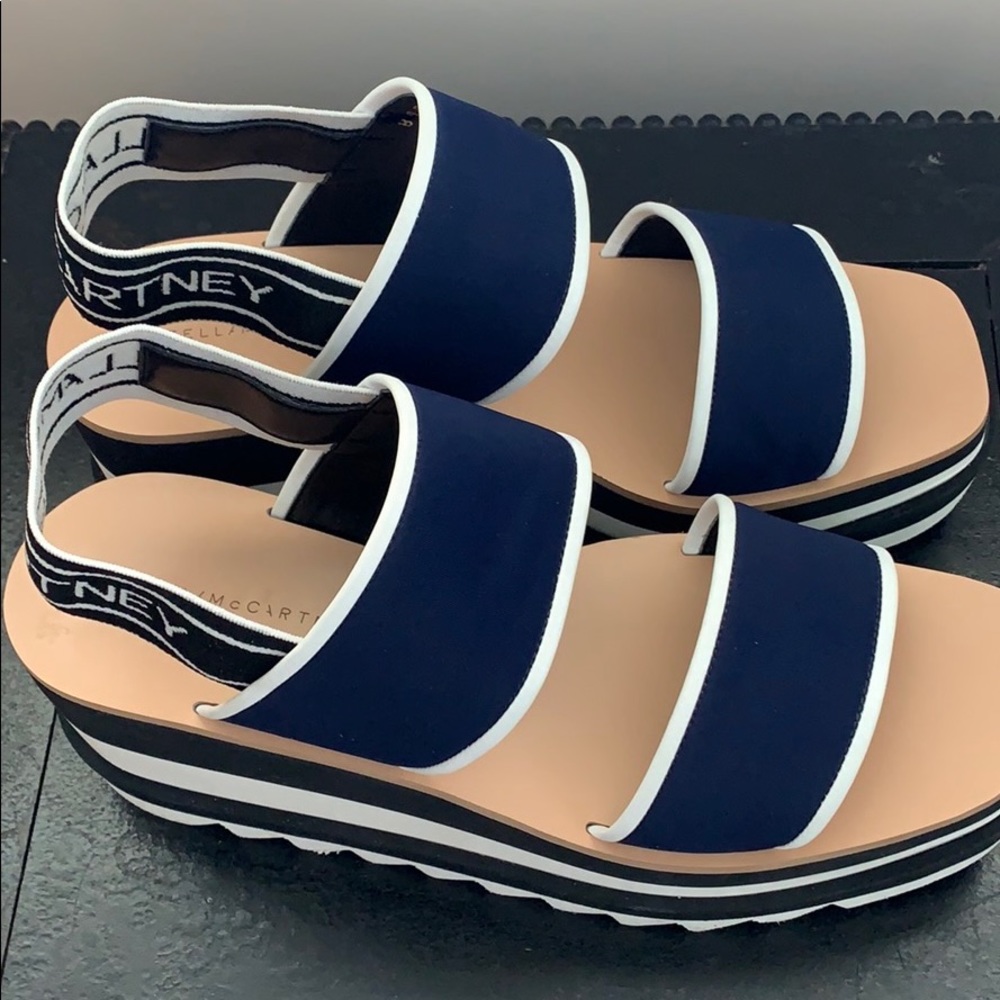 Stella McCartney NWOT platform slingback Sneak - Picture 9 of 16